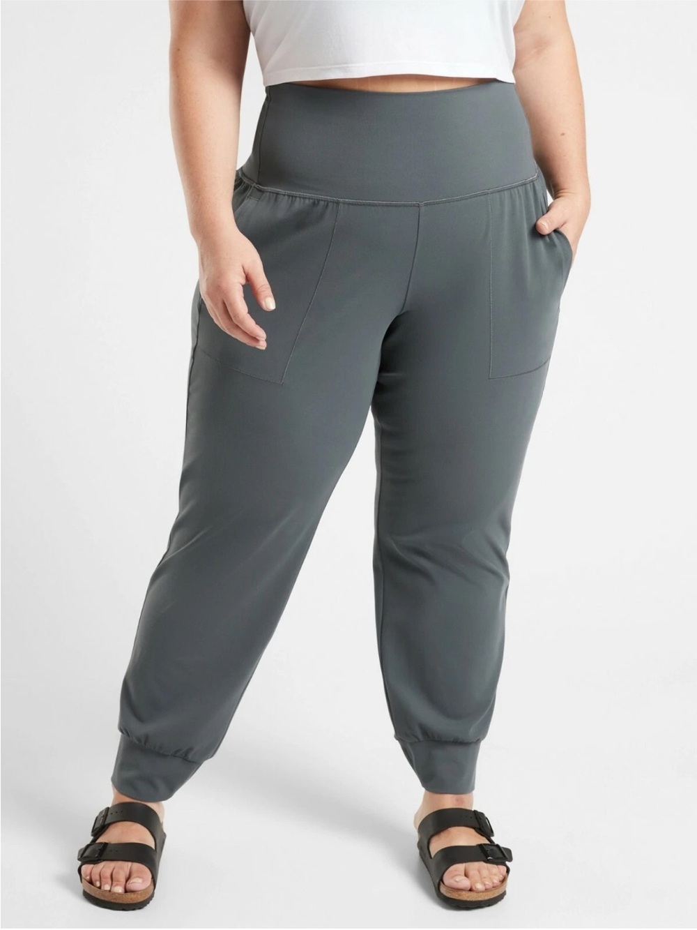 Athleta Salutation Jogger Anthracite Grey